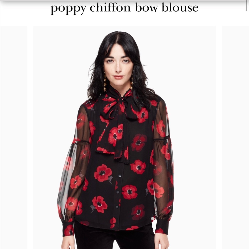 Kate Spade Poppy Shirt